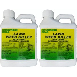 Southern AG Lawn Weed Killer w/ TRIMEC (2,4-D, DiCamba, Bahia) - 1 Pint - 2 Pack