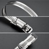 7Pcs 9.8 Feet Long Worm Gear Hose Clamp with Fasteners,