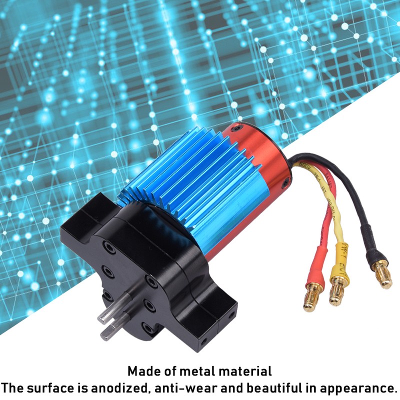 Metal Gearbox 380 High Speed Brushless Motor Fit for WPL