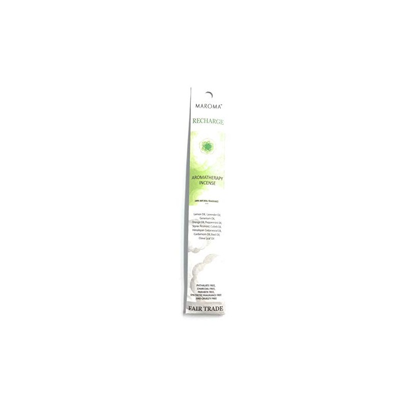 Maroma Recharge Incense, 1 Ea