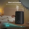 BREEZOME 5L Humidifiers for Bedroom, Ultrasonic Cool Mist Top Fill