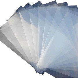 MELDIKISO 100 Sheets 17" x 22" Inkjet Plate Making Film, Waterproof Milky Transparency Film Bulk for Screen Printing, for Inkjet Printers