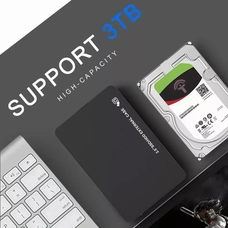 Carcasa Disco Duro Externo Case Adaptador Ssd Sata Usb 3.0