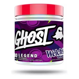Suplemento Pre Entrenamiento Ghost Pre Work Out en Polvo con Sabor Welchs Grape                                                                       