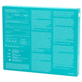 EUROPAPA® Nitrile Gloves, Box of 100 Disposable Gloves, Examination Gloves, Nitrile Gloves, Powder-Free, Latex Free, Non-Sterile, Disposable Gloves (S, Green)