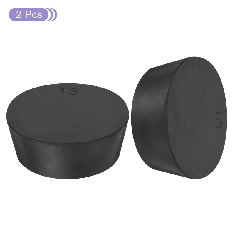 sourcing map Rubber Tapered Plug 58mm to 68mm Solid Test