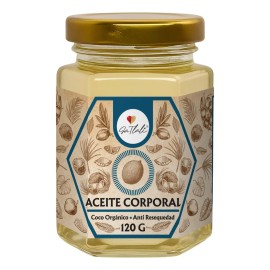 Aceite Corporal Hidratación Aceite De Coco Ga Tlali 120g