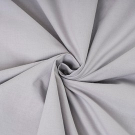 VelvetHome Deluxe Cushion Cover 40 x 60 cm 1-Piece Made in EU High Quality Pillowcase with Zip 100% Cotton Cushion Cover 40 x 60 cm Grey Pearl