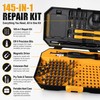 145-Piece Precision Screwdriver Set for Electronics Repair – Magnetic CR-V