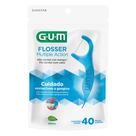 GUM Flossers Acción Multiple 40