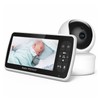 Baby Monitor 5 Inch Display Remote Access Pan Tilt Zoom
