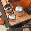 iJiZuo 2 Pack Tea Infuser for Loose Tea, Stainless Steel