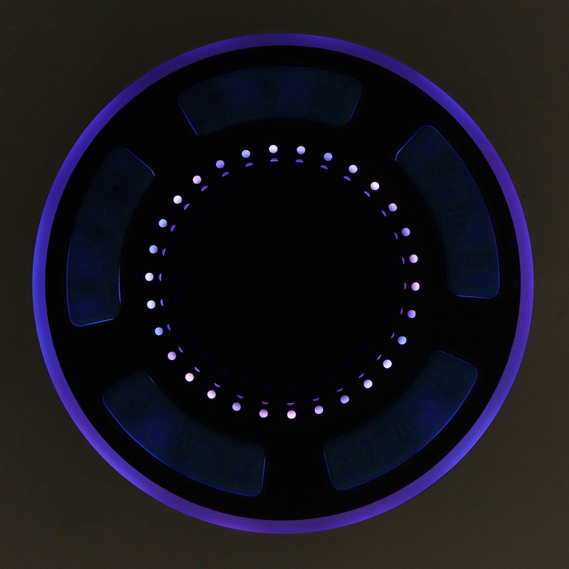 Portable Bluetooth Speaker with LED Light IPX7 Waterproof Portable Bluetooth