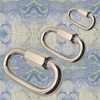 Quick Chain Link Repair Carabiner, Marine A4 Stainless Steel 316