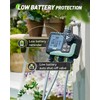 RAINPOINT Irrigation Computer, 3 Outputs, Large LCD Display, Garden Watering