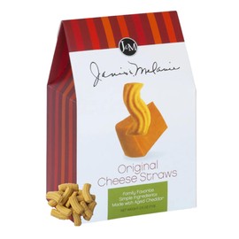J&M Foods Original Cheese Straws, Family Favorite Snacks, Made with Aged Cheddar, Simple Ingredients, Perfect for Parties, Quick Bites & Sharing, 2.5 oz, 1 Pack