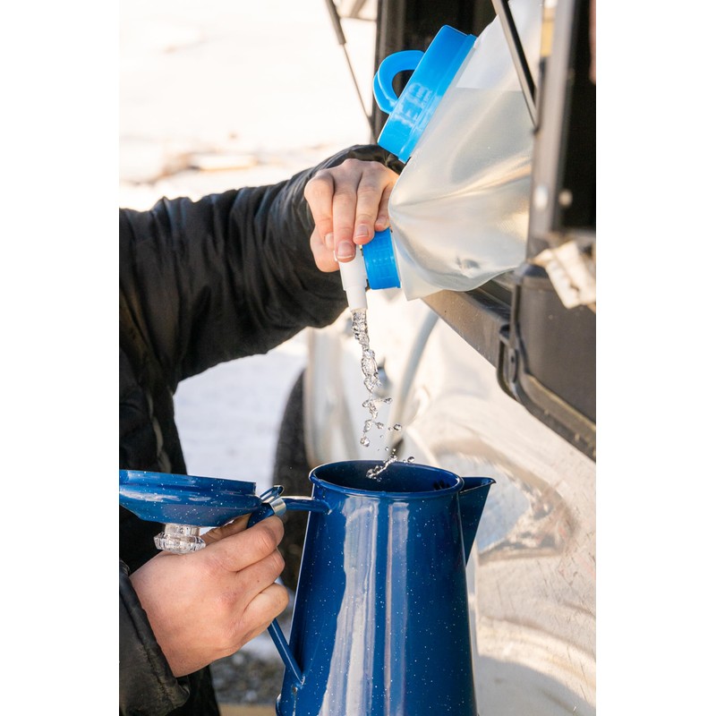 GSI Outdoors Percolator Coffee Pot | Enamelware Campfire Coffee Boiler