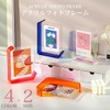 Queen-b Acrylic Clear Stylish Photo Frame Desktop Photo Photo Stand