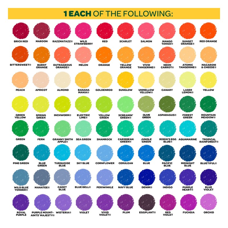 Crayola Ultimate Crayon Caddy with Lid and Sharpener, 152 Crayons