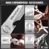 Wenshall Kitchen Shears Set Heavy Duty Poultry Shears（Silver）