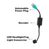 AAIWA H4 9003 Headlight Canbus, LED Decoder Anti Flicker Harness