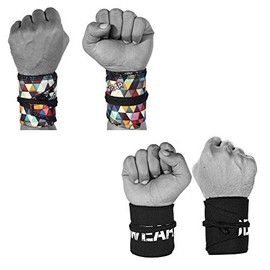 Muñequeras para levantamiento de pesas, entrenamiento de fuerza, culturismo, entrenamiento cruzado, levantamiento de pesas olímpico, soporte de yoga, 