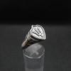 Sterling Silver Ring Poseidon Symbol Trident Solid Genuine Hallmarked 925