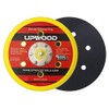UPWOOD 2 pcs 6 in 6 Holes Hook and Loop