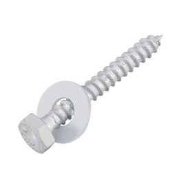 HROMIGRY 5/16" x 2" Lag Bolts (50 Pcs) Lag Screws for Wood, Hot Dip Galvanized, Hex Head with Washers