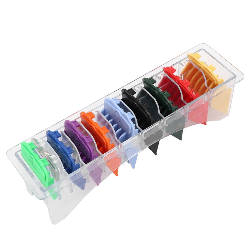 10pcs Limit Combs Hair Cutting Clipper Magnetic Guide Tools Barber