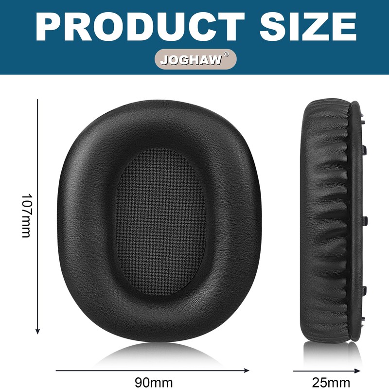 Joghaw Replacement Ear Pads for Razer Headphones - Compatible with
