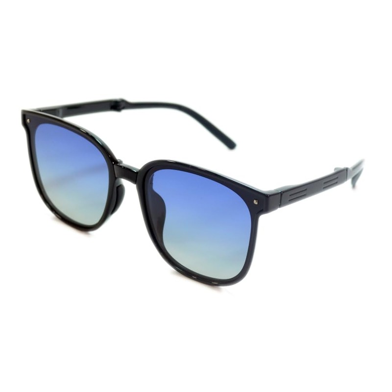 [MERRY PLEASURE] 偏光サングラス 伊達メガネ メンズ レディース ビッグレンズ 大きいレンズ ウエリントン ミラーレンズ