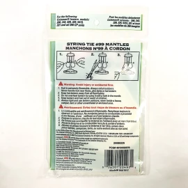 Coleman #99 Sock Style String Tie Mantles #99A101T 200 242 320 325 321 5419