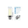 ANYPOWK 12W LED Corn Light Bulb - Equivalent 100W Incandescent,