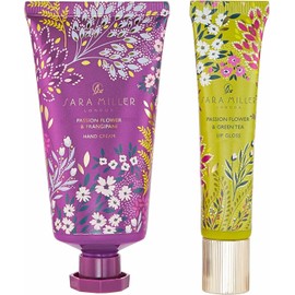 Sara Miller London Hand Cream 50ml Lip Gloss 10ml in Reusable Tin