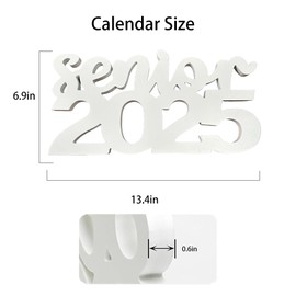 Graduation Photo Props and Decorations, Senior 2025 Sign, Table Centerpiece, Class of 2025 Party Supplies