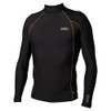 O'Neill Men's Standard Premium Skins Graphic L/S Rashguard, Black/Rasta