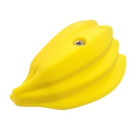 Atomik Rock Climbing Holds XL Bolt-On Bananas in Yellow