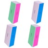 4 Way Nail Buffer Block (4 Pcs), Nail Shine Buffers