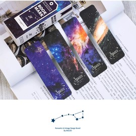 TOUFEIYUAN Bookmark, Stylish, Bookmark, Bookmark, Message Card, Cute, Beautiful, Stylish, Set of 28 (Starry Sky Version)