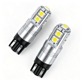 AtomBulb T10 Bulb 194 Bulb 168 2825 W5W 6000K White Xenon Non-Polarity Replacement Bulbs for Map Light Door Light Courtesy Light License Plate Light, Pack of 2