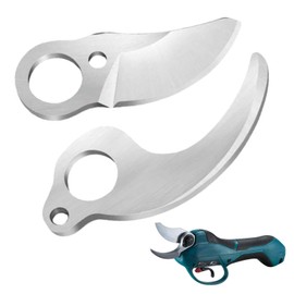 Replacement Blade for Electric Secateurs 25 mm 1 Pair Replacement Blade for Electric Loppers SK-5 High Carbon Steel for Electric Loppers Fixed Blade and Moving Blade
