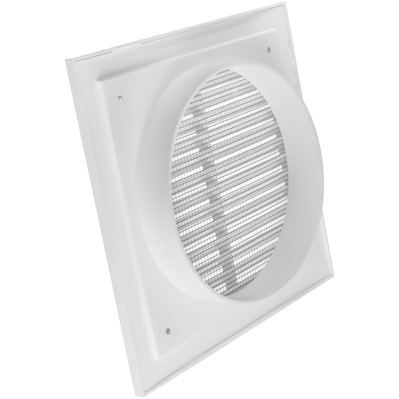 Vent Systems Ø6" Duct - 8" x 8" Inch White