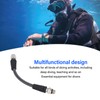 Diving High Pressure Regulator Hose Professional Carbon Fiber Woven Flexible