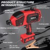 SHALL Portable Electric Welding Machine, 110V ARC Welder with IGBT