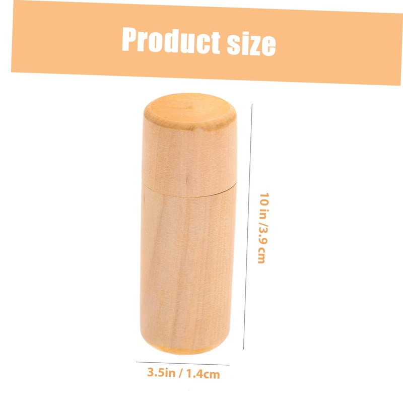 VILLFUL Wooden Essential Oil Storage Box Small Bottle Holder Essential