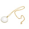 Portable Magnifying Glass with Monocular Lens and 5X Magnifying Glass