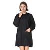TOPTIE Salon Hair Cutting Robe Gown Hair Grooming Barber Smock