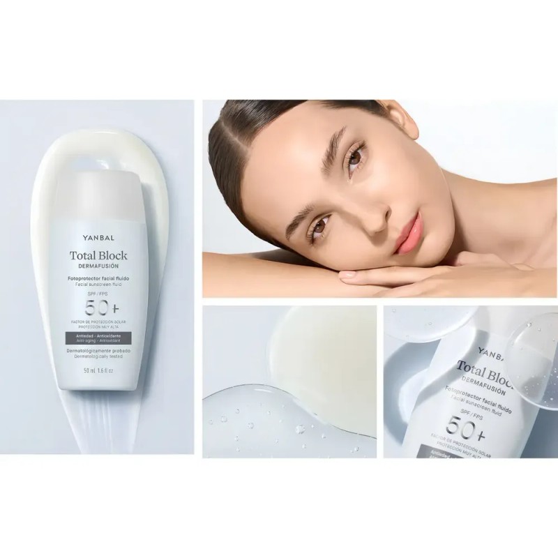 Total Block Dermafusión Spf 50+ Antiedad-antioxidante