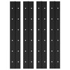 EPHECH 4PCS 12Inch Black Continuous &Piano Hinge, Heavy Duty Stainless